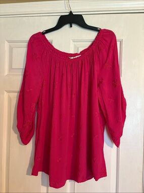 Allison Taylor Fuschia Blouse